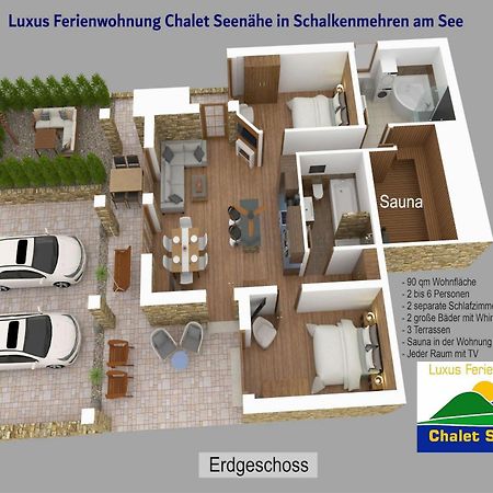 Luxus Ferienwohnung Chalet Seenaehe Schalkenmehren Kültér fotó